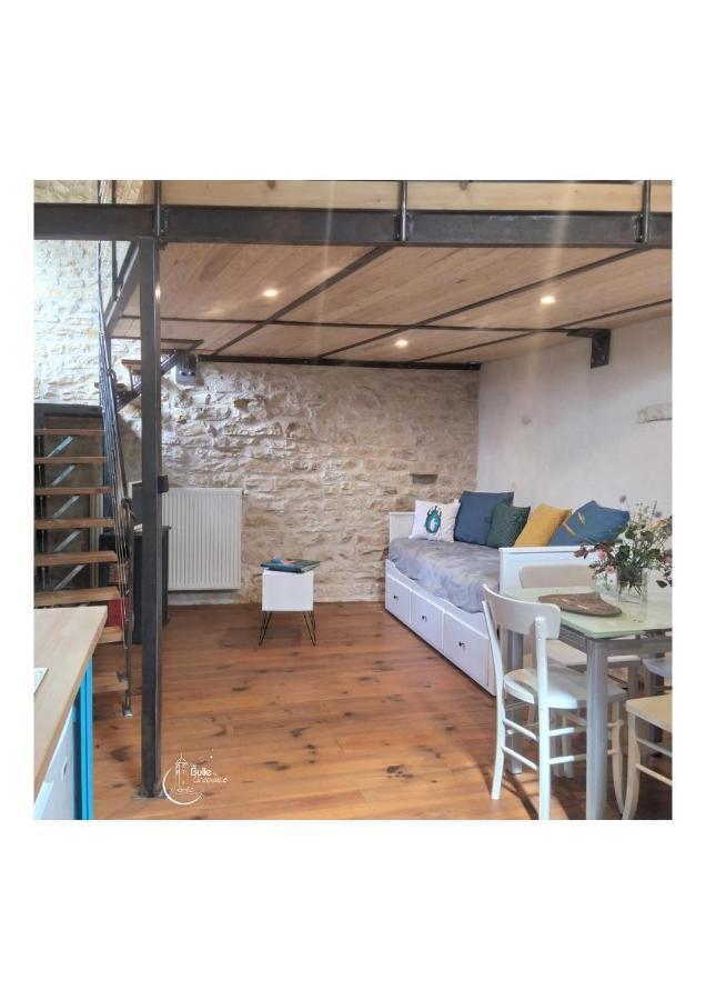 La Mezzabulle Apartment Chapaize Luaran gambar